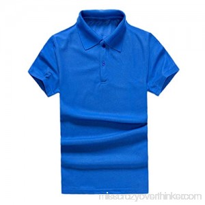 Mens Top Blouse Summer Fashion Tight Sports Casual Solid Sleeveless Shirts Blue B07QDJCWS7
